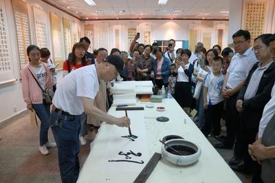 高郵·米脂書法藝術(shù)交流展開展，推動(dòng)文化互動(dòng)與區(qū)域合作